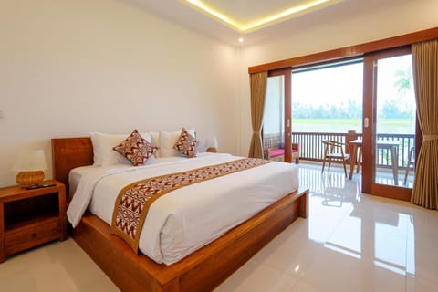 Bed, View (from property/room), Balcony/Terrace, Photo of the whole room, Bedroom