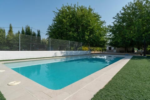 Property building, Living room, Swimming pool