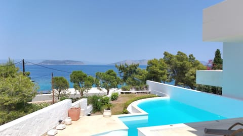Pool view, Sea view, Swimming pool