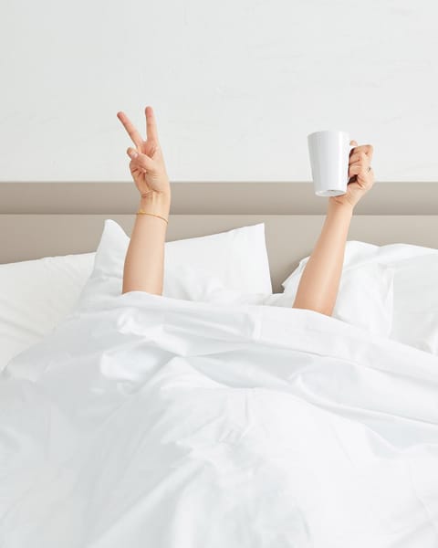 Bed, People, Bedroom