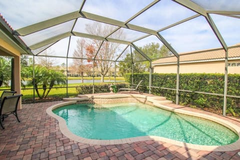 Patio, Natural landscape, Pool view, Swimming pool