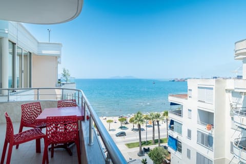 Property building, View (from property/room), Balcony/Terrace, Sea view