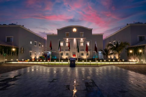 Property building, Night