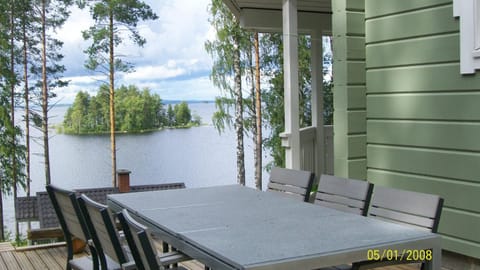 Patio, Natural landscape, Balcony/Terrace, Lake view