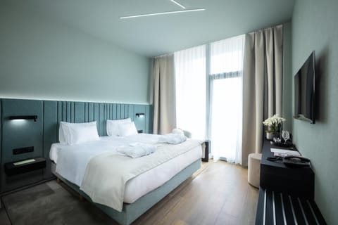 Bed, TV and multimedia, Photo of the whole room, Bedroom
