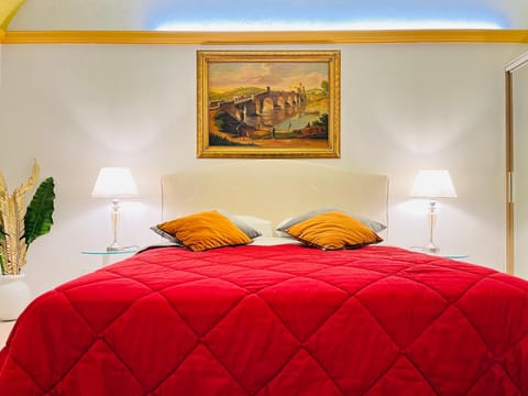 Bed, Decorative detail, Bedroom