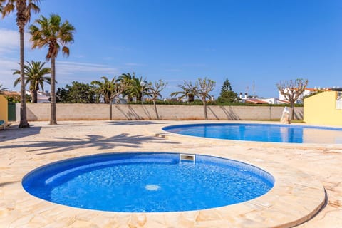 Property building, Living room, Swimming pool