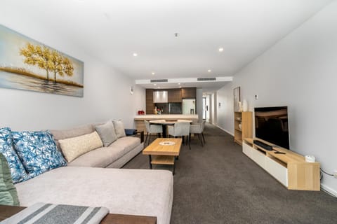 Kitchen or kitchenette, Living room