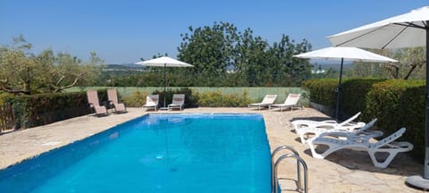 Day, Natural landscape, Garden view, Mountain view, Pool view, Swimming pool, sunbed