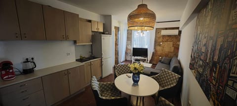 TV and multimedia, Kitchen or kitchenette, Living room, Seating area, Dining area, minibar, oven, pet friendly, stove