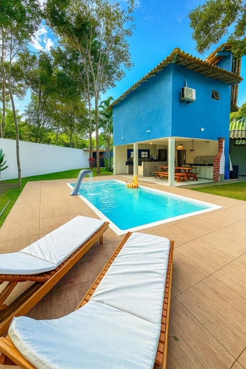 Property building, Patio, Swimming pool, sunbed