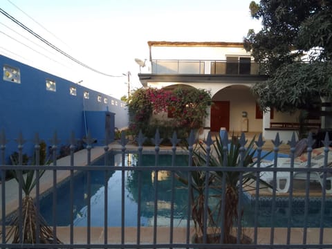 Property building, Pool view