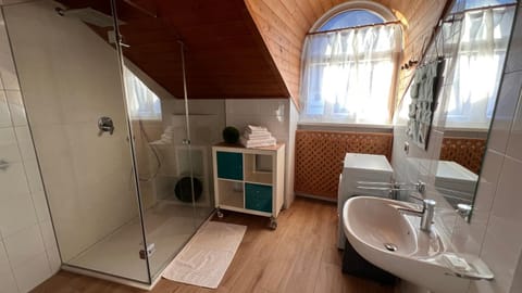 Shower, Bathroom, towels