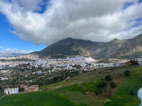 Day, Natural landscape, City view, Mountain view