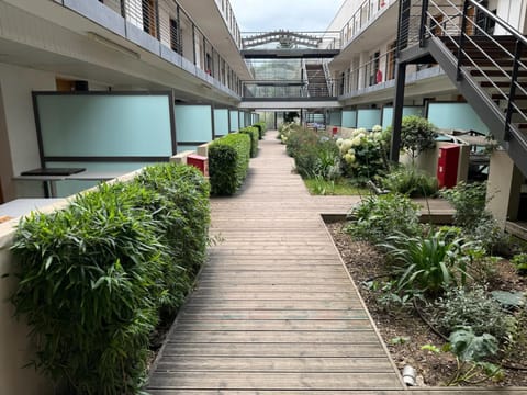 Property building, Garden view