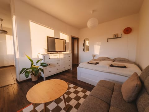 Living room, Bedroom
