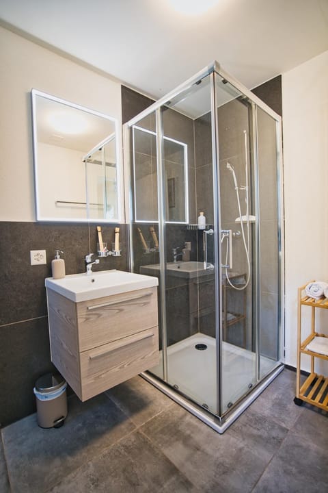 Shower, Bathroom, towels