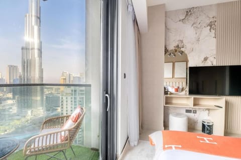 Luxury 4BR with Hermes Touch & Burj Khalifa View Apartment in Dubai