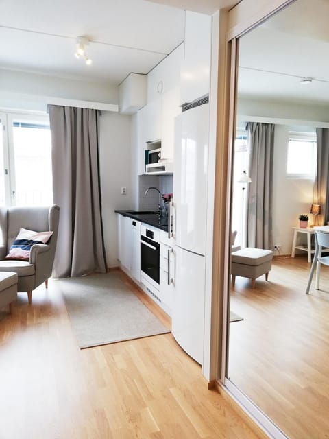 Kotimaailma - Modern studio in Vaasa citycenter, Kirjastokatu Apartment in Finland