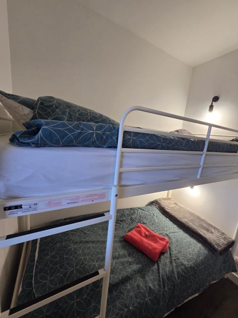 Photo of the whole room, Bedroom, bunk bed