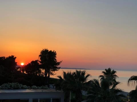 Natural landscape, Sea view, Sunset