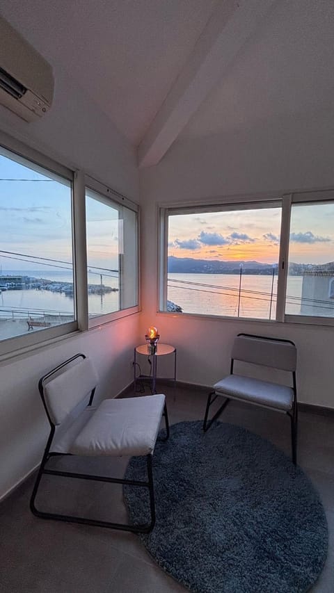 Natural landscape, View (from property/room), Seating area, Sea view