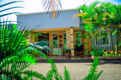Property building, Garden view