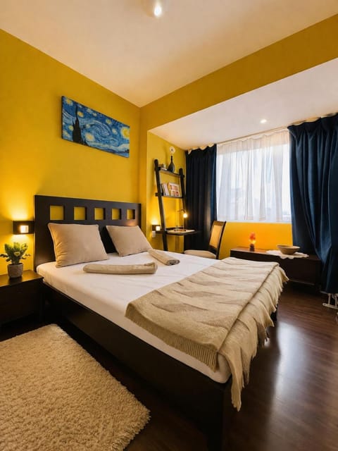 Bed, Bedroom, wardrobe