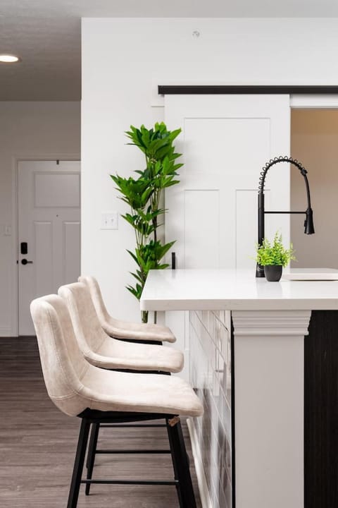 Sunrise Glow Spacious 2BR 2BA 2 King Beds Gym WFH Apartment in Indiana