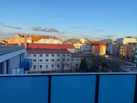 Property building, Day, View (from property/room), Balcony/Terrace, City view