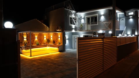 Property building, Night