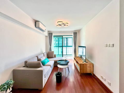 Communal lounge/ TV room, Living room, Photo of the whole room, Seating area, air conditioner