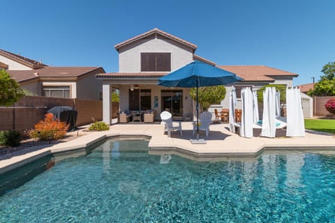 Patio, BBQ facilities, Garden, Seating area, Dining area, Swimming pool