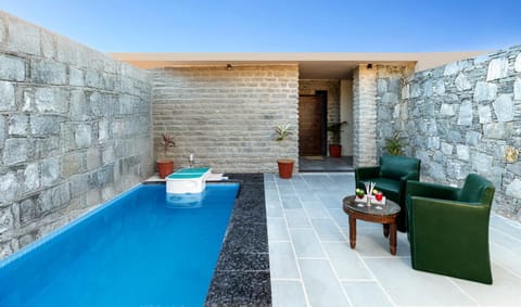 Natural landscape, Pool view, Swimming pool
