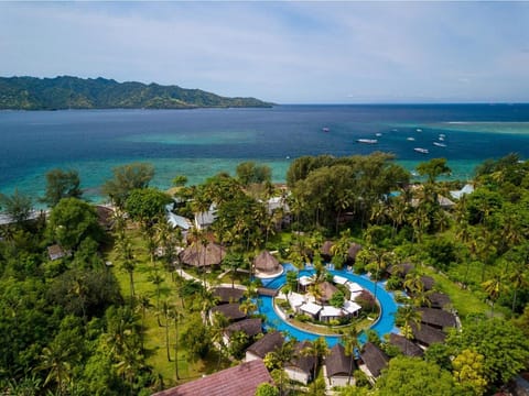 Natural landscape, Bird's eye view, Beach, Garden view, Pool view, Sea view, Area and facilities, Swimming pool