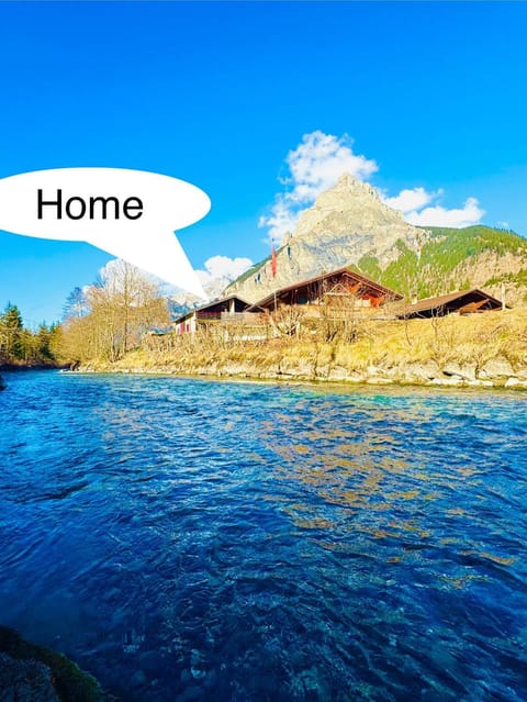 Amazing River and Mountain View Apartment Apartment in Canton of Valais