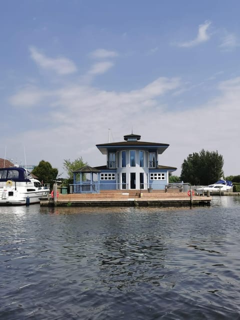 Property building, Natural landscape, River view