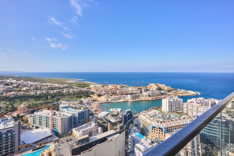 Day, Natural landscape, Bird's eye view, Sea view