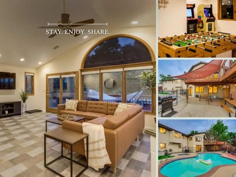 Game Room, Living room, Swimming pool