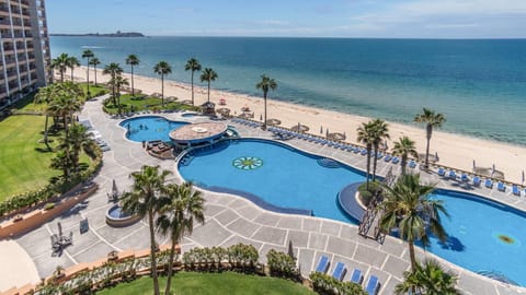 Property building, Day, Bird's eye view, Beach, Swimming pool, sunbed