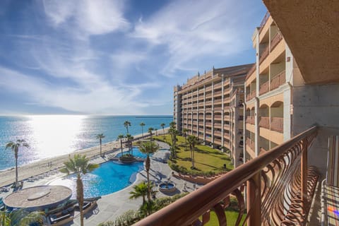 Property building, Day, Balcony/Terrace, Pool view, Sea view, Swimming pool