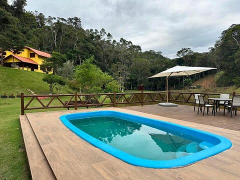Patio, Natural landscape, Swimming pool