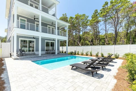 Brand New, Private Pool, Walk To Beach, Game Room House in Inlet Beach