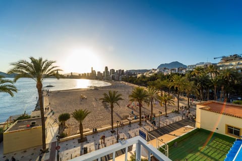 Beach, Mountain view, Sea view