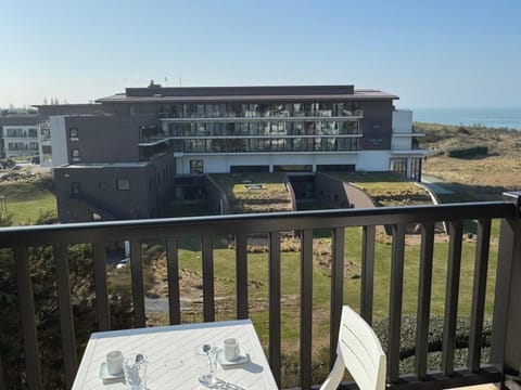 Appartement 2 pièces accès direct plage, animaux acceptés, Wifi - FR-1-487-378 Apartment in Cabourg