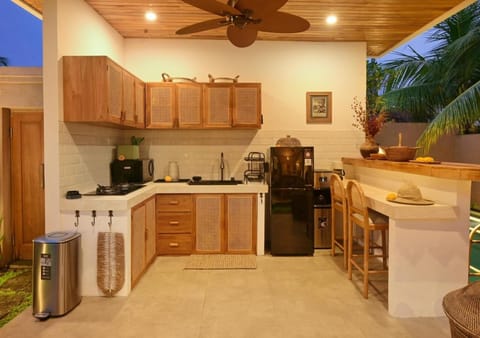 Coffee/tea facilities, Kitchen or kitchenette, minibar, oven, stove