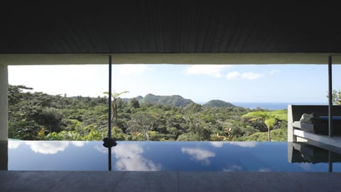 Nearby landmark, Day, Natural landscape, View (from property/room), Balcony/Terrace, Mountain view, Pool view, Sea view, Swimming pool
