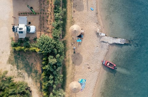 People, Natural landscape, Beach, Sea view