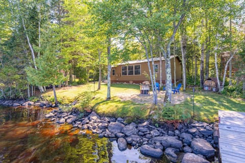 Lakefront Cabin on Lake Vermilion with Large Dock Cabin in Lake Vermilion