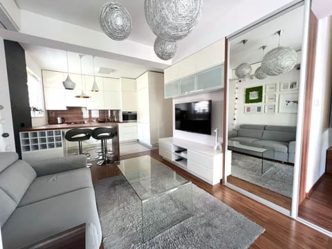 TV and multimedia, Kitchen or kitchenette, Living room, Seating area, Dining area